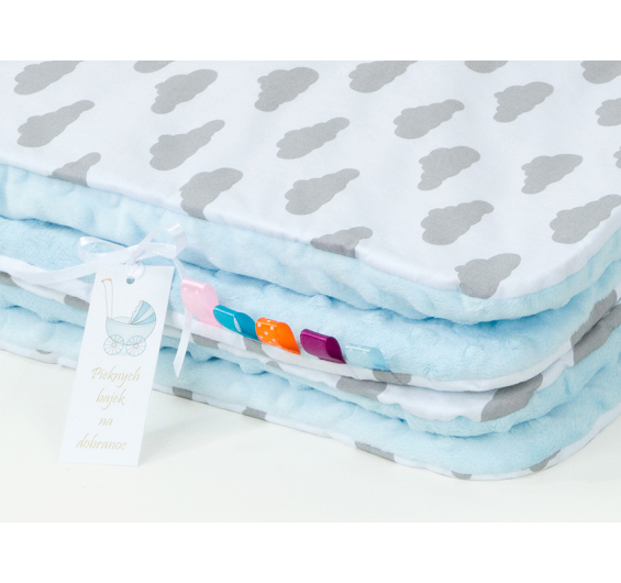Cobertor-Manta de peluche, anti-alérgico, 100x75cm